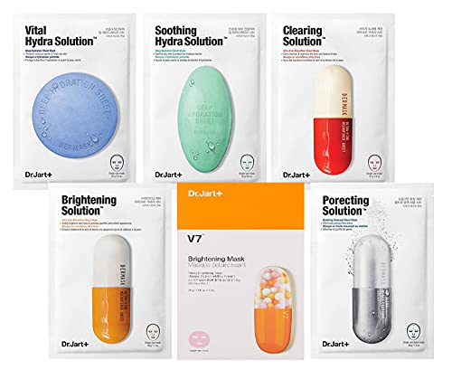 Dr. Jart Mask Sheet Set 6 Pcs Mixed Mask