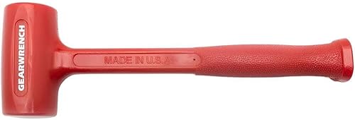 GEARWRENCH Martillo de soplado muerto, cabeza estándar de una pieza, 38 oz. Cabeza - 53 oz. Peso total - 69-534G