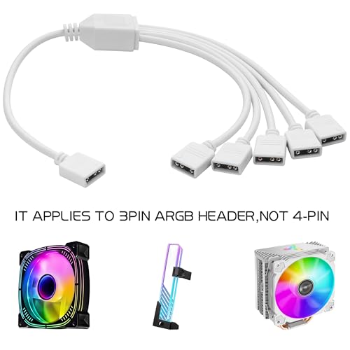 Câble d'extension ARGB 5V pour synchroniser refroidisseur CPU et ventilateurs de châssis