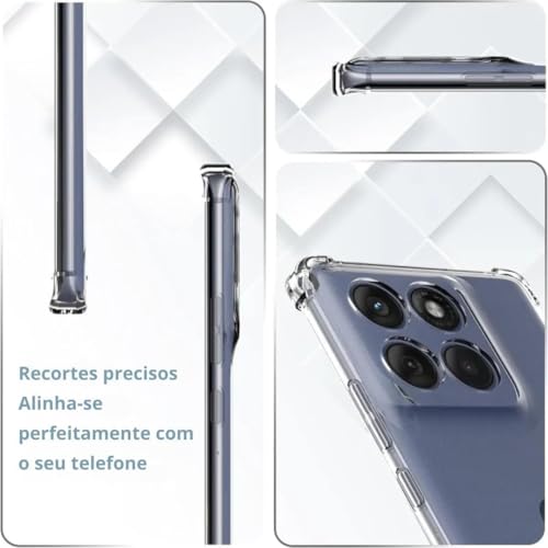 Image of Gorilion | for [ Motorola Moto G86 5G ] Bumper Back Case Cover for [ Motorola Moto G86 5G ] - Transparent