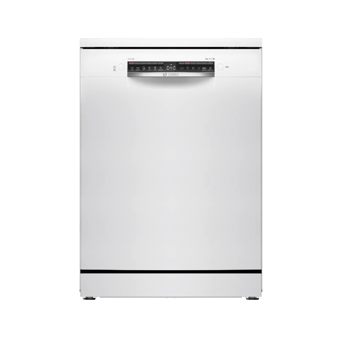 Bosch Geschirrspüler SMS4HMW07E, Serie 4, Breite 60 cm, 14 Gedecke, 3. Fach, Home Connect, Motor Eco Silence, Weiß