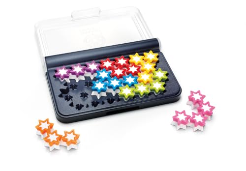 SmartGames - IQ Stars - Jeu de Réflexion et de Logique - 120 Défis de Différents Niveaux - 1 Joueur - A partir de 6 Ans – vue 4