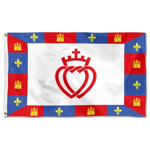 Drapeaux De Jardin Vendée France Garden Flag Drapeau Extérieur Résiste Aux Intempéries Pour...