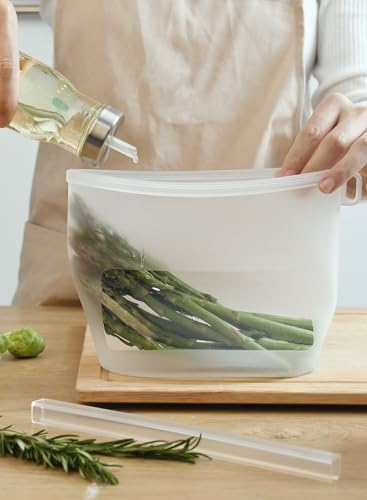 CuLiDing 4-Pack Silicone Storage Bags