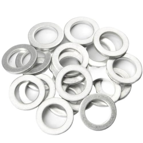 Joint de bouchon de vidange d'huile 100 pièces compatible avec 90430-12031 et 90430-12018