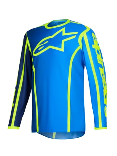 Image of Alpinestars Fluid Apex Long Sleeve Jersey L Blue
