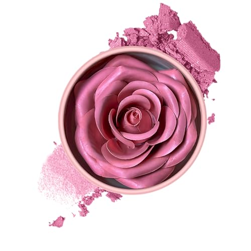Rose Blush - Maquillaje De Rubor Para Mejillas, Colorete En Crema Satinada | Los Rubores Hidratantes Y Humectantes Para Las Mejillas Crean Una Atmósfera Romántica Y Acogedora. Experiencias Sensoriales