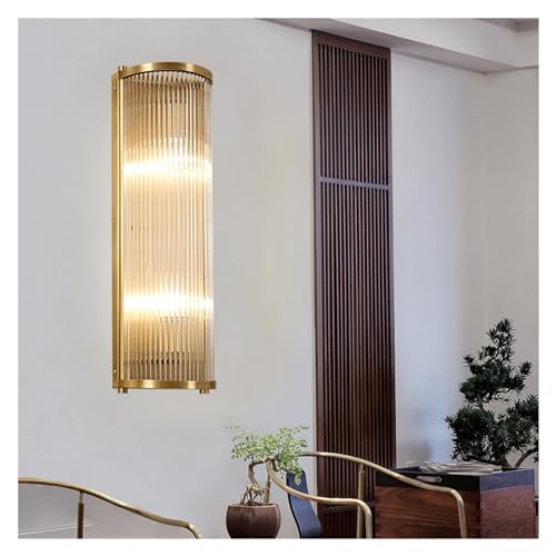 Applique en cuivre et verre salon couloir luminaire de chevet élégant