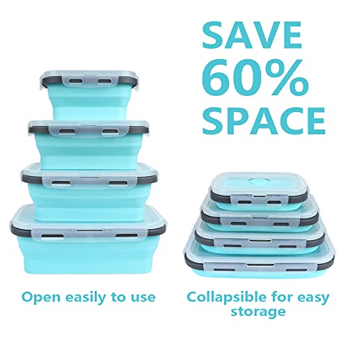 Set-of-4-Collapsible-Foldable-Silicone-Food-Storage-ContainersKtichen-Collapsible-Storage-Bowls-with-Airtight-Plastic-Lids-for-Leftover-Silicone-Lunch-Box-MicrowaveDishwasherFreezer-Safe