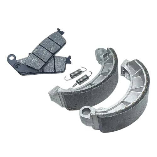 �t�����g�u���[�L�p�b�h�ƃ��A�u���[�L�V���[�L�b�g VT600 PC16 PC21 1993-2001 NV600C Steed 1993-1996 �ɑΉ�(Front Rear Set)