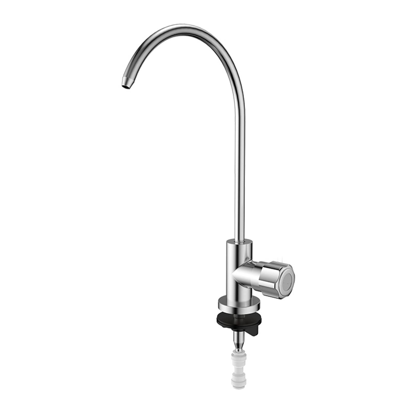 Robinets de cuisine mitigeur col de cygne et robinet de filtre à eau pour évier