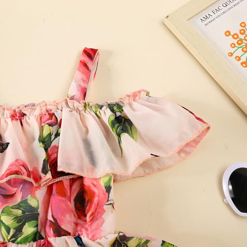 VINUOKER Toddler Baby Girls Dress Spring Summer Dresses Party Dress4