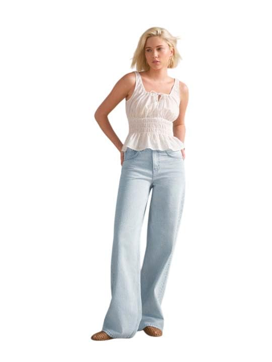 kotty Women’s Mid Rise Straight Fit Classic Regular Fit Denim Stylish Casual Wear Fashion Jeans-picture-19