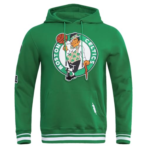 Image of Pro Standard Mens NBA Retro Classics Brushed Back French Terry Pull Over Hoodie