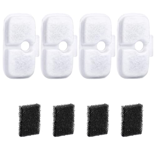 猫/犬用交換フィルター ウォーターディスペンサー より良い飲用を促進 フィルター猫用噴水8個パック