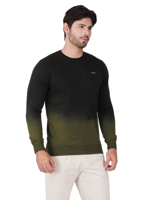 Image of PRORIDERS Men Dip Dyed Pure Cotton Full Sleeve t Shirts