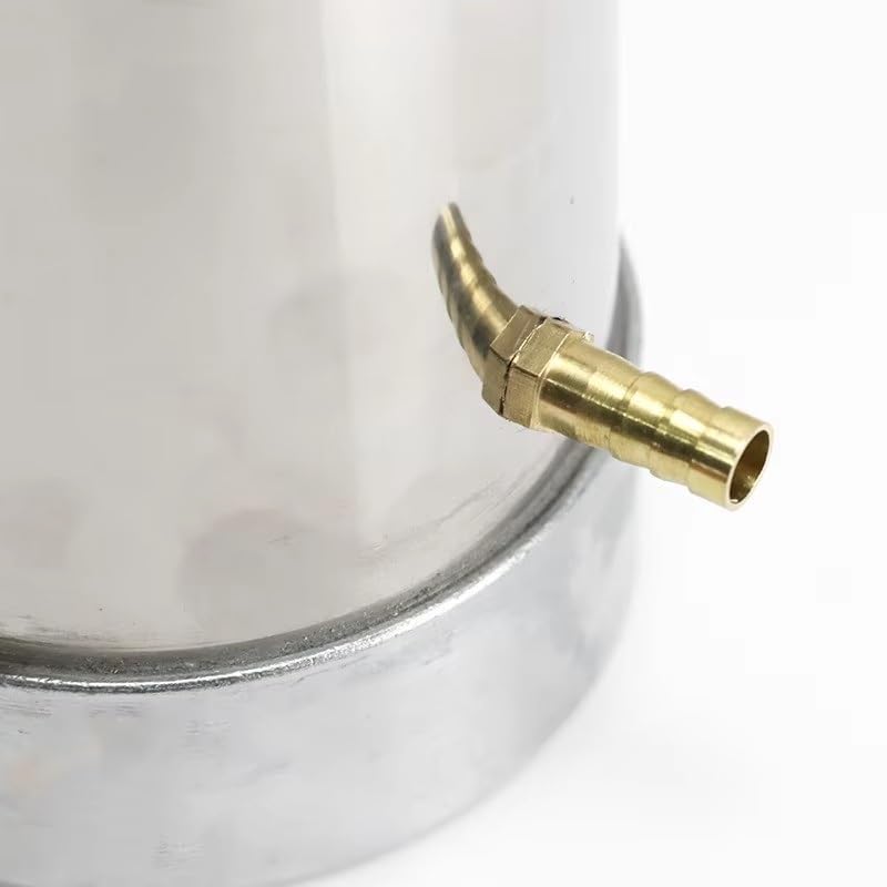 Cazo para Muestra de Agua, Vaso de precipitados de péndulo de Acero Inoxidable 304, cucharón para muestrear, Sistema de cazo para muestreo de Agua Ajustable, Vaso de precipitados de péndulo