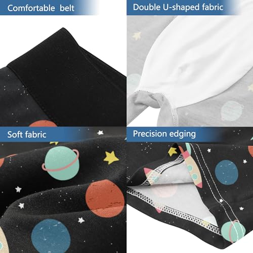 visesunny Men's Underwear - Funny Cartoon Boxer Brief Fly with Built-in Pouch Support - Underwear for Men4