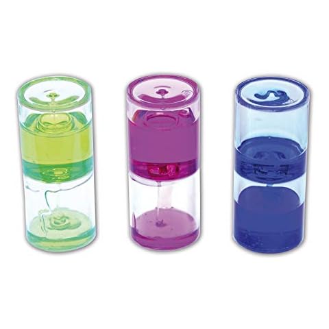 TickiT - 9309-92106 Learning Advantage Sensory Ooze Tube Set - Set of 3, Assorted Colors, 4.75" Tall Cover