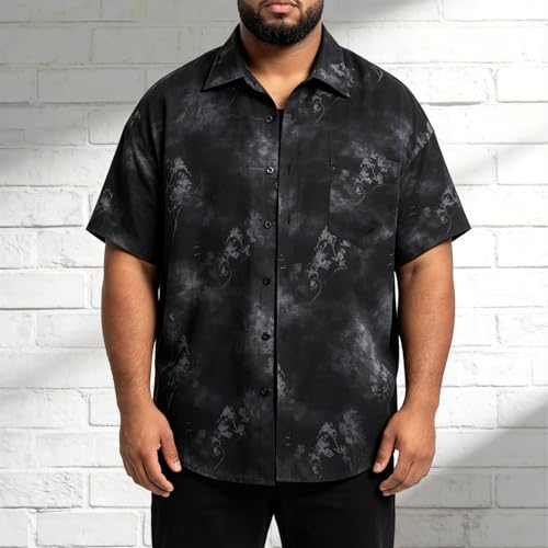 Camisa de Halloween para hombre transpirable y suave de manga larga regular fit 3