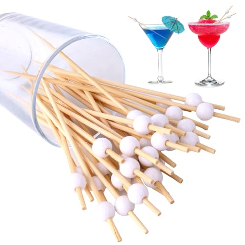 100pcs Golf Cocktail Picks, 4.72 Inch Golf Themed Toothpicks Decorative