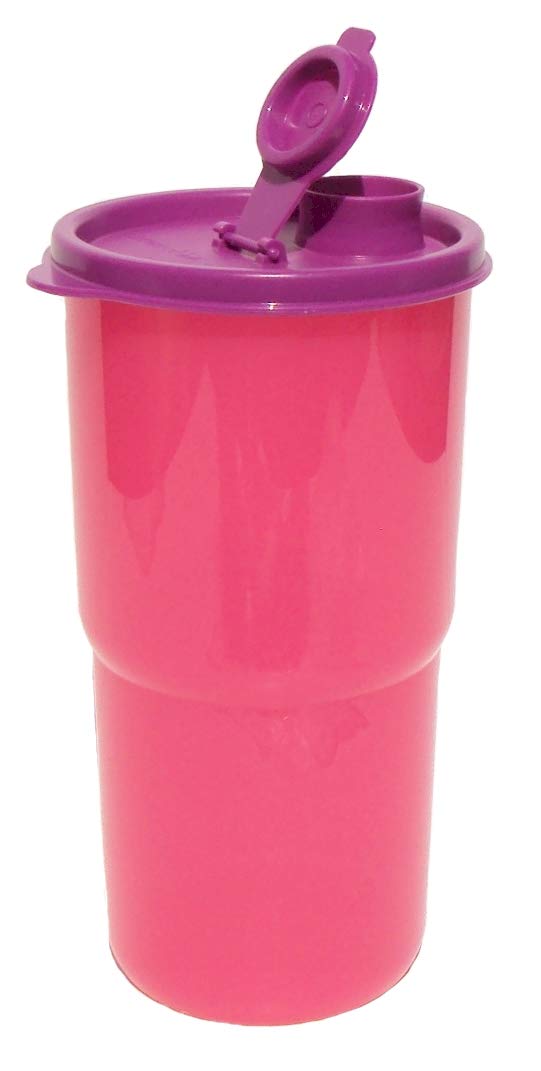 Amazon.com | Tupperware ThirstQuake Large Mega Tumbler Travel Cup Pink and  Purple: Tumblers & Water Glasses