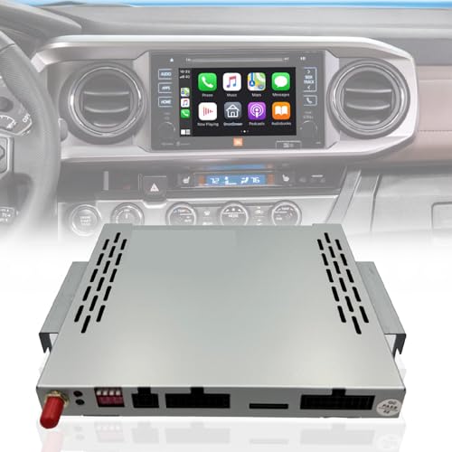 Image of Wireless /Wired Adapter for CarPlay Android Auto Compatible with Toyota Tacoma 2014-2019 Entune 2.0 High Definition Audio High Screen Resolution.