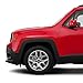 FIONE Front Wheel Arch Fender Flares Compatible With Jeep Renegade 2015-2022 Left Driver Side Fender Cover Trim Moulding Molding LH 5XB65LXHAA CH1290113