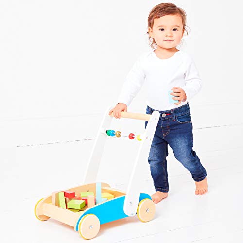 Early Learning Centre Wooden Toddle Truck, Hand Eye Coordination, Physical Development, Instills Confidence, Toys For Ages 18-36 Months, Amazon Exclusive, By Just Play #TOP2
