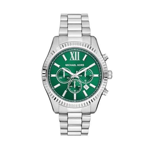 Michael Kors Lexington Chronograph Stainless Steel Men's Watch (Model: MK9152)