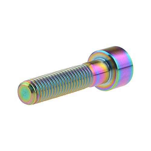 Tornillería de titanio M8 x 35 mm para personalizar el chasis de motocicletas urbanas 5