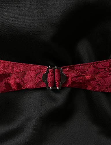 Image of VATPAVE Mens Victorian Suit Vest Steampunk Gothic Waistcoat