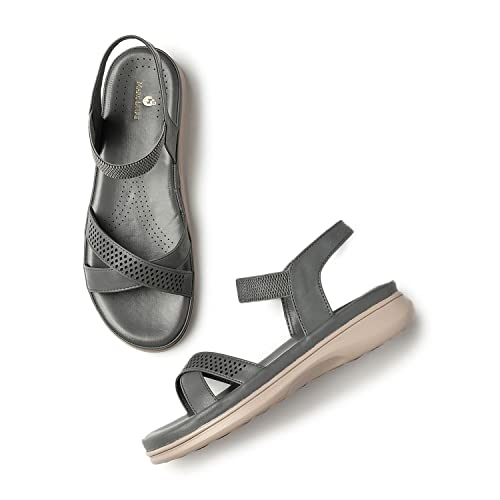 Image of Marc Loire Women's Comfortable Slip on Casual Open Toe Flats Sandals