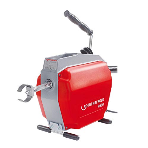 ROTHENBERGER R600 230V+Spiral/WZ-Set (7.2687+7.2955X) | 72675 | Rohrreinigungswerkzeug, Rohrreinigungs-Werkzeug, Werkzeug zur Rohrreinigung