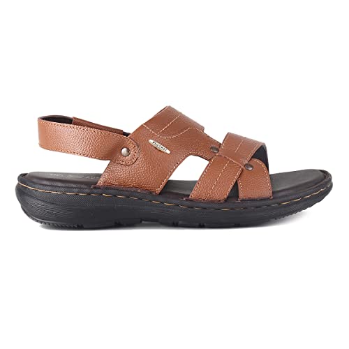 Image of Red Chief Genuine Leather Formal Slip-On Sandal for Men | RC3908