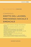 COMPENDIO DIRITTO DEL LAVORO, PROVIDENZA SOCIALE E SINDACALE: Fonti, contratto di lavoro, flessibilità, tutele e processo. Con sezioni su diritto sindacale, pubblico impiego e previdenza sociale