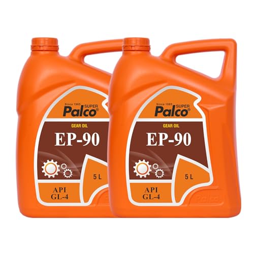 Image of PALCO EP 90 Extreme Pressure Gear Oil for Gear Box 5 Litre (Pack 2) | API GL 4 Gear Oil for Cars, Buses & Trucks High Performance Heavy-Duty for Smooth Transmissions, Superior Protection