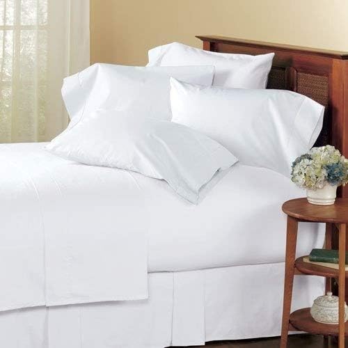 Egyptian Cotton 600-Thread-Count Super Soft Button Closure Designer 1-Piece Luxury Duvet Cover Twin Extra Long Solid White with Heavy Fabric