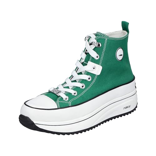 Rieker 90010 baskets montantes femme idéales pour la marche urbaine