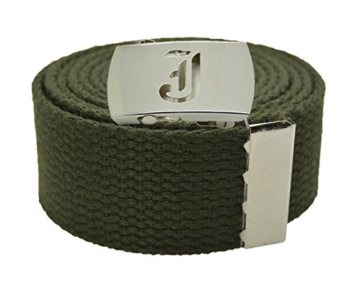 Plain Canvas Military Web Belt & BIG