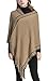 Produktbild FEOYA Frauen Klassische Cape Oversized Kaschmir Winterschal Quaste Übergroßer Umhangtuch Weich Wraps