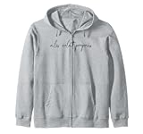 Alis Volat Propriis She Flies with her own Wings Latin Quote Zip Hoodie