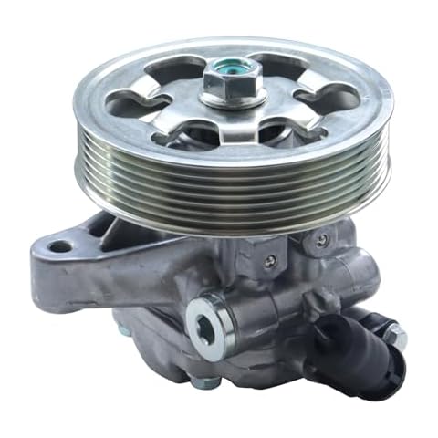 AOKAILI 21-5419 Power Steering Pump with Pulley Compatible With 2006-2007 Accord 2.4L,2005-2011 CR-V,2006-2011 Element,2002-2006 Acura RSX,2006-2008 TSX,56110-PNB-A03 Cover