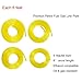 Ferilter （ 4 Size, 4 Feet/each) Fuel Line Fuel Hose for Husqvarna Craftsman Poulan Stihl Ryobi Troy Bilt Weed eater Trimmer Chainsaw Blower Small Engine Fuel Line Tube