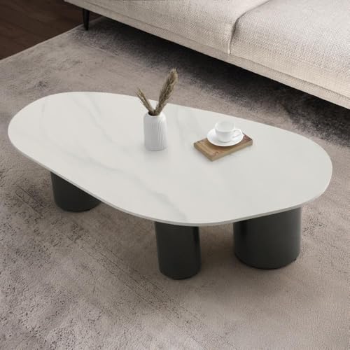 Image of Wakefit Center Table | 1 Yr Warranty | Coffee Table for Living Room Wooden, Tea Table for Living Room Wooden, Sofa Table, Free Installation from Brand, Modern Multi-Functional & Wobble-Free(Sumtr)