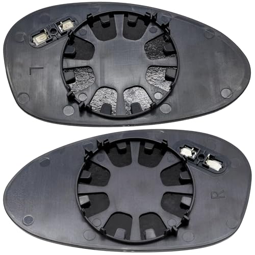 Cristal de espejo retrovisor azul para E46 compatible con OEM 51167145267 kit completo 2