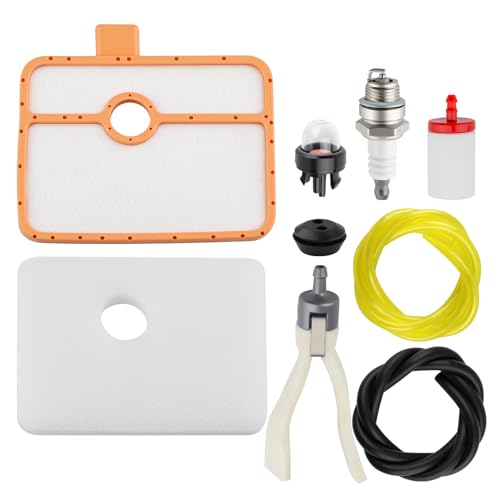 Ferilter 535316301 Air Filter 150BT Fuel Line for Husqvarna 150BT (2022-Present) 345BT 150 BT Backpack Blower 150 BT Air Filter Fuel Line Fuel Filter Primer Bulb Tune Up Kit