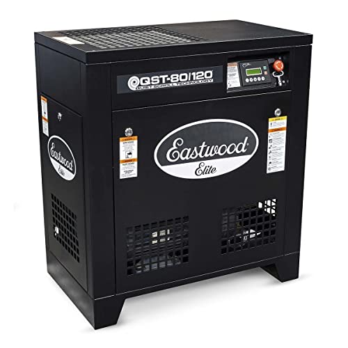 Eastwood Elite QST 80/120 Scroll Pump Air Compressor Powerful Cast Iron Portable