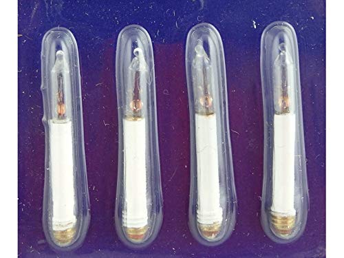 Melody Jane Casa Muñecas 4 Candelero Bombillas Vela Iluminación Accesorio 12V 30MA