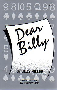 Paperback Dear Billy - On Contract Bridge Book